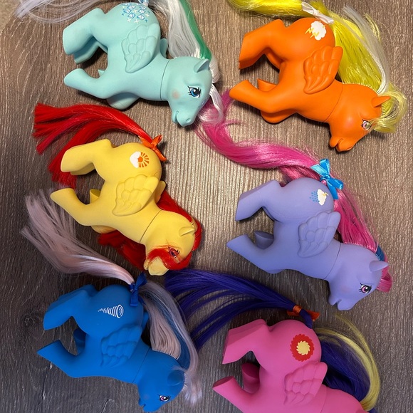 - My Little Pony G1 custom - mountain girl lot - Custom made by Sunshine - Picture 2 of 4